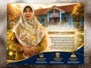 SMPN 2 Gantung Sambut Kepemimpinan Baru, Perkuat Mutu Pendidikan
