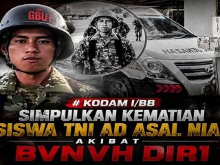 Kodam I/Bukit Barisan Sampaikan Hasil Investigasi Kematian Siswa Dikmata