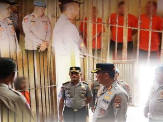 Kapolres Beltim Cek Rutan, Perkuat Keamanan Tahanan