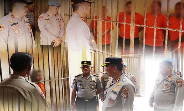Kapolres Beltim Cek Rutan, Perkuat Keamanan Tahanan