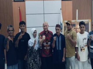 Warga Dendang Adukan Sengketa Lahan PT BRS ke DPRD Babel